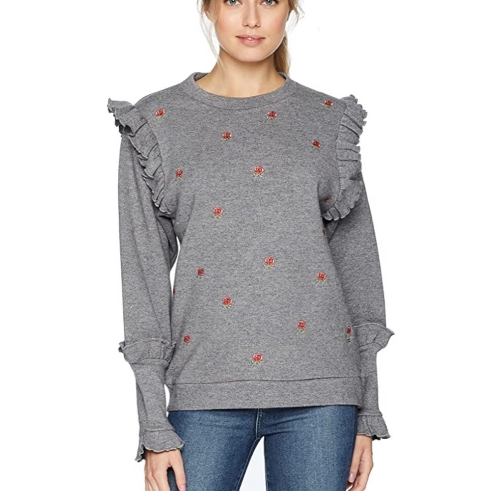 C/MEO collective thrill seeker rose sweatshirt